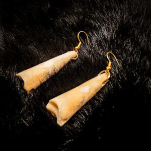 Deer Toe Bone Earrings