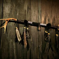 Fir, Antler, Crow, Hoof, and Snake Staff